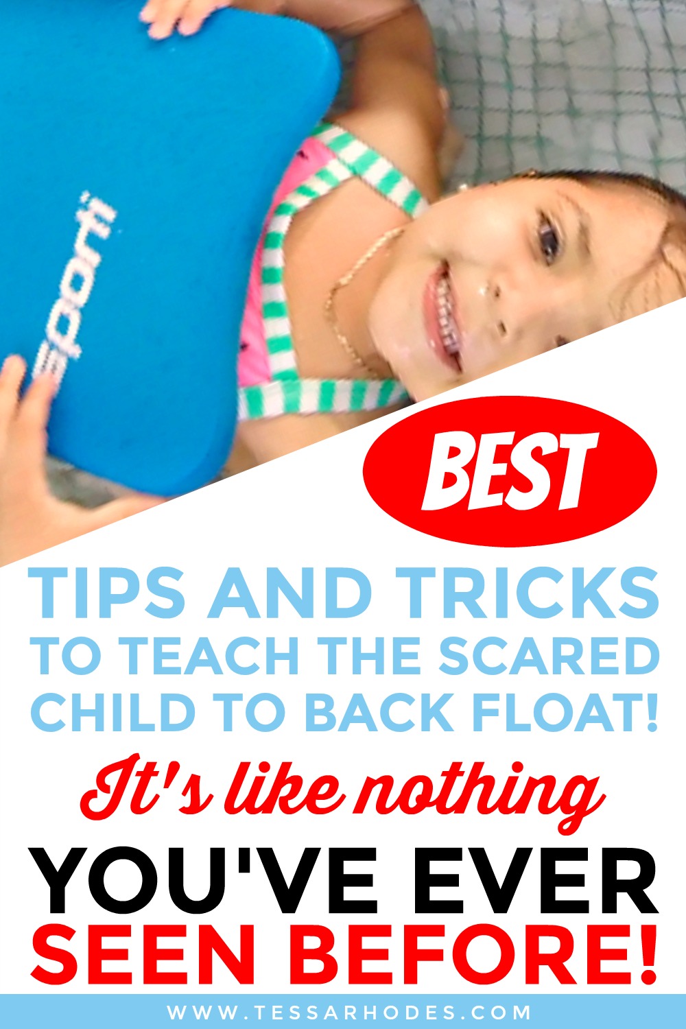 Back Float: Teach Your Child or Swim Student How to Back Float