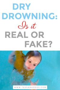 Dry Drowning Fake or Real. My friend, Deb messaged me the other day because she was concerned about dry drowning. It's been so blown out of proportion, that now we believe that anytime a child inhales a little bit of water that it's life-threatening. CLICK THROUGH to learn the truth about dry drowning. (water safety, dry drowning symptoms, secondary drowning signs, secondary drowning symptoms, delayed drowning, #watersafety, #drydrowning, #drydrowningsymptoms, #secondarydrowningsigns, #secondarydrowningsymptoms, #delayeddrowning)